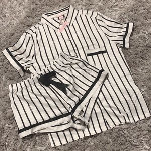 VS satin pajama short set